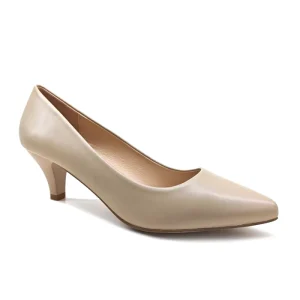 Ladies Pumps Party Dress the Bride D’Orsay with Pointed Mid Short Heel Grace Women’s Shoes