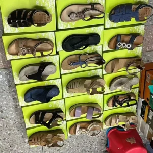 Ladies Sandalia New Women’s Sandals Round Toe Breathable Casual Fashion National Style Sandals Mixed Design