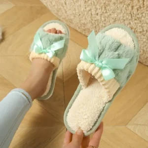 Ladies Slippers Flower Slippers Four Seasons Slippers Canvas Slipper