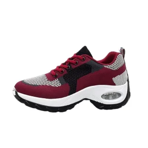 Ladies’ Sneakers with Color Matching Suitable for Walking and Running Fashionable Lightweight and Comfortable