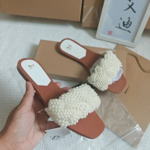 Ladies Summer Flip-Flops Southeast Asian Cross-Border Sandals Non-Slip Casual Platform Flat Slippers Beach Shoes Women