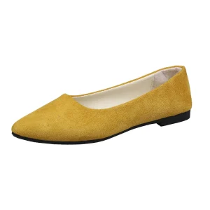 Ladies Women’s Casual Flats Soft Comfortable Anti Slip Flat Loafers for Home Leisure Warm Breathable