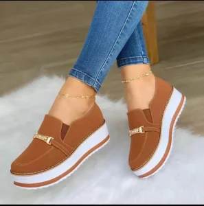 Large Size 43 Thick Outsole Women’s Shoe Africa Sport Ladies Platform Casual Women Shoes