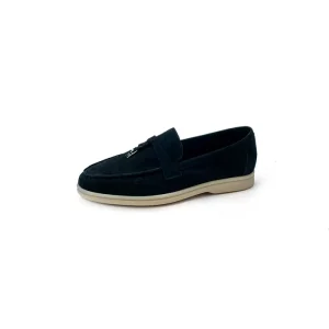 Large Size Casual Women’s Loafers Toe New European American Style Slip On Flat Solid Fashion Trend PU Shoes