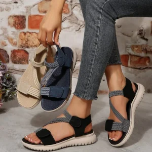 Large Size Women Sandals Soft Sole Comfortable Open Toe Casual Sandals
