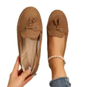Large sized Women’s Flat Single Shoes Fashionable Loafers