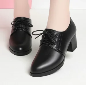 Latest Fashion Women Boot Ladies Chunky Heels Shoes Women’s Boots