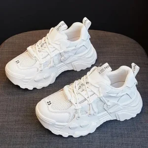Leather Women’s Sneakers White Sneakers for Men Fashion Sneakers Black Men Shoes