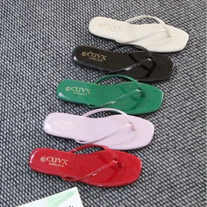 Leisure Vacation Women’s Stylish New Style Flat Shoes Fashion Lightweight Leisure Women’s Casual Sandals slippers Waterproof