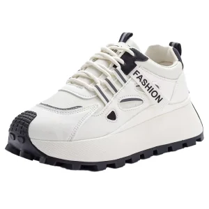 Light Weight Autumn Classic Color Bright Fashion Comfortable Breathable Platform Sports Shoes Women’s Casual Shoes