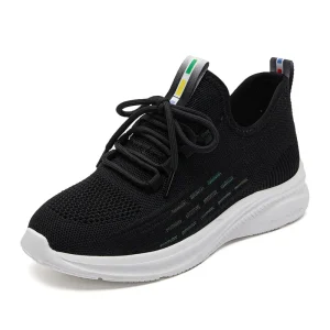 Light Weight Non-Slip Breathable Mesh Upper Running Shoes for Women Adult Casual Sports Shoes Fashion Trend Court Sneakers