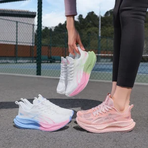 Lightweight Breathable Mesh Tennis Athletic Running Shoes for Women