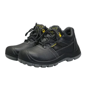Lightweight Cowhide Leather Safety Shoes For Gardeners Comfortable Anti Smash And Anti Puncture Features Protective Gear