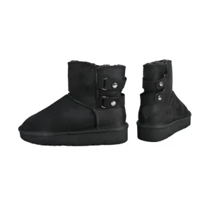 Lightweight EVA Platform Sole Faux Fur Lined Microfiber Upper Waterproof Anti-Slip Comfortable Short Ankle Autumn Winter Snow