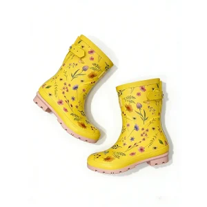 Lightweight Fashion Mid Calf Women’s Anti Slip Waterproof Rain Boots All Seasons