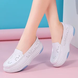 Lightweight Nurse Shoes Comfortable for Long Wear Women’s Medical Work Shoes
