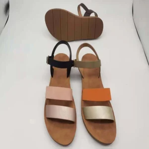 Lightweight Waterproof High Quality Shoes Women Sandals Summer New Design Casual City Wear Flat Sandals for Femmes and Ladies