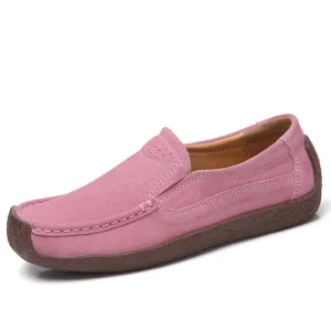 Loafers Factory Fashion Casual Low-Top Slip-On Hard-Wearing Women’s Loafers for Daily Wear