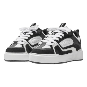 Luxury Designer Men’s Casual Sporty Running Platform Lace Up Shoes Soft Comfortable Sole Customizable Anti Slip Autumn Spring
