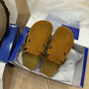 Luxury Designer New Style Custom Mule Shoes Sandals High Quality Genuine Leather Soft Unisex Leather Clog
