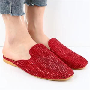 Luxury Women’s Flat PU Breathable Suede Dress Shoes Handmade Casual Summer Slip On Comfortable Soft Closure