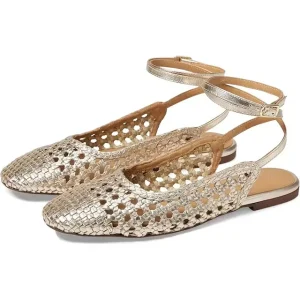 Luxury Women’s Summer Woven Mesh Ballerina Flat Sandals Shoes Stylish Designs Edge Sandals for Women