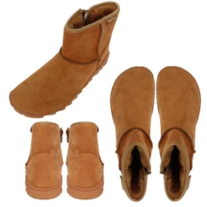 Manufacturer Women’s Wide Toe Box Sonw Boots Minimalist Free Toes Fashionable Cozy Plush Side Zipper Casual Winter Boots