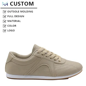 Matrox PU Upper EVA Midsole PVC Outsole Durable Cushioning Elastic Band Evergreen Work Casual Walking Shoes All Seasons Women