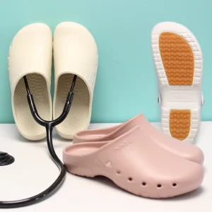 Medical Clogs Men’s and Women’s Unisex Clog Nurse Shoes Slip Resistant for Healthcare Gardening and Food Service Scrub Slippers