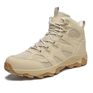 Men Keep Warm Non Slip Hiking Boots Waterproof Durable Trekking Hiking Shoes Men Women