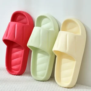 Men Women’s Thick Bottom EVA Mules Slip-On Non-Slip Breathable Summer Indoor Slides with Hospitality Feel