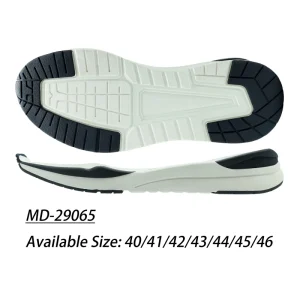Men’s EVA Midsole Rubber Outsole Clean Minimalist Sidewall Sole for Daily Commuting Athletic Work Footwear Custom