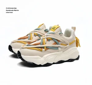 Men’s Women’s Casual Sneakers Custom Unisex Sport Running Thick Sole Chunky Shoes Designer Brand Walking Style Tire Shoes Custom
