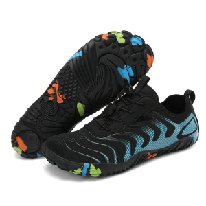 Men’s Women’s Lightweight Breathable Outdoor Water Shoes Quick Dry Non Slip Design for Fitness Climbing Beach Hiking Wading