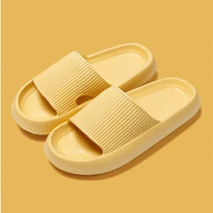 Men’s Women’s Lightweight EVA Slippers 4cm Soft Anti Slip Open Toe Soles Indoor Outdoor Breathable Comfortable Spring