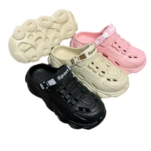 Men’s Women’s Summer Platform Thick soled Soft Spring Winter Casual Non slip Slip EVA Slippers Height Increase Dad Shoes Clogs