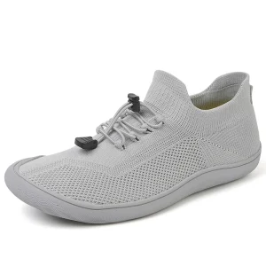 Men’s Women’s Walk Road Running Sock Shoes Jogging Sneakers Track Running Cross Country Running Stretch Fabric Air Mesh Wide Toe
