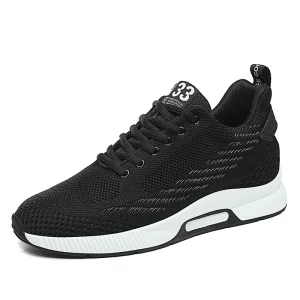 Men’s and Women’s Breathable Sports Shoes Upper Synthetic Running Shoes