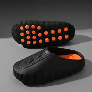 Men’s and Women’s EVA Lightweight Toe Massage Slippers Outdoor Casual Sports Beach Shoes