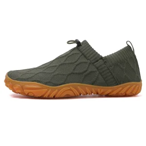 Men’s and Women’s Outdoor Hiking Shoes Knitted Surface Lightweight Breathable Soft Sole for Comfortable Walking