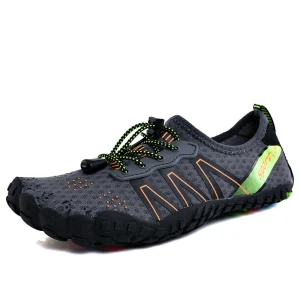 Men’s and Women’s Outdoor Wading Shoes Quick-Drying Breathable Fishing Beach Shoes with Rubber Insole Non-Slip