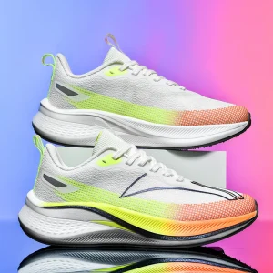 Men’s and Women’s Road Running Shoes Lightweight Breathable Mesh for Summer and Spring