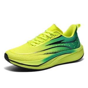 Men’s and Women’s Running Shoe Maximum Buffer Sneakers with Carbon Plate and Mesh Insole Running Shoes