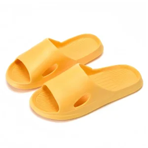 Men’s and Women’s Shower PVC Upper Open Toe Quick Drying Casual Home Bathroom Sandals Non Slip Comfortable Shoes