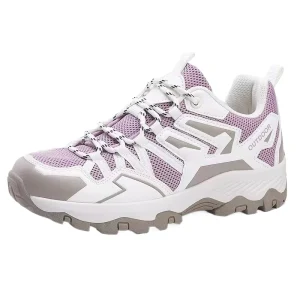 Men’s and Women’s Sporty Outdoor Sports Hiking Shoes Anti Slip Anti collision Breathable Mesh Lining Camping