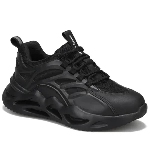 Mesh Breathable Soft Men’s and Women’s Work Shoes Light Rubber and Plastic Outsole Men’s Steel Head Safety Shoes