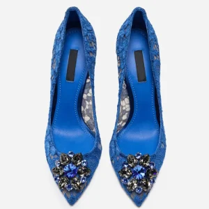 Mesh Lace Slip-On Summer Solid Thin Heels Women’s Pointed Toe Stiletto Banquet Dress Shoes