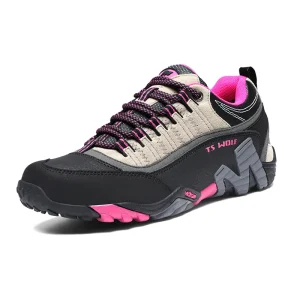 Mountain Latest Model High Quality Womens Hiking Waterproof Walking Shoe Lightweight Lace up Outdoor Non slip Shoes Sneaker