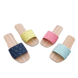 Mules Shoes Women Platform Summer Slippers Bow Womans Shoes