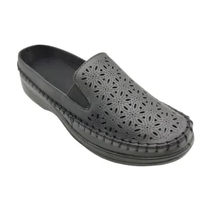 Mules for Women Flats Slip On Comfort Light Weight Daily Wear Laser Upper Slippers